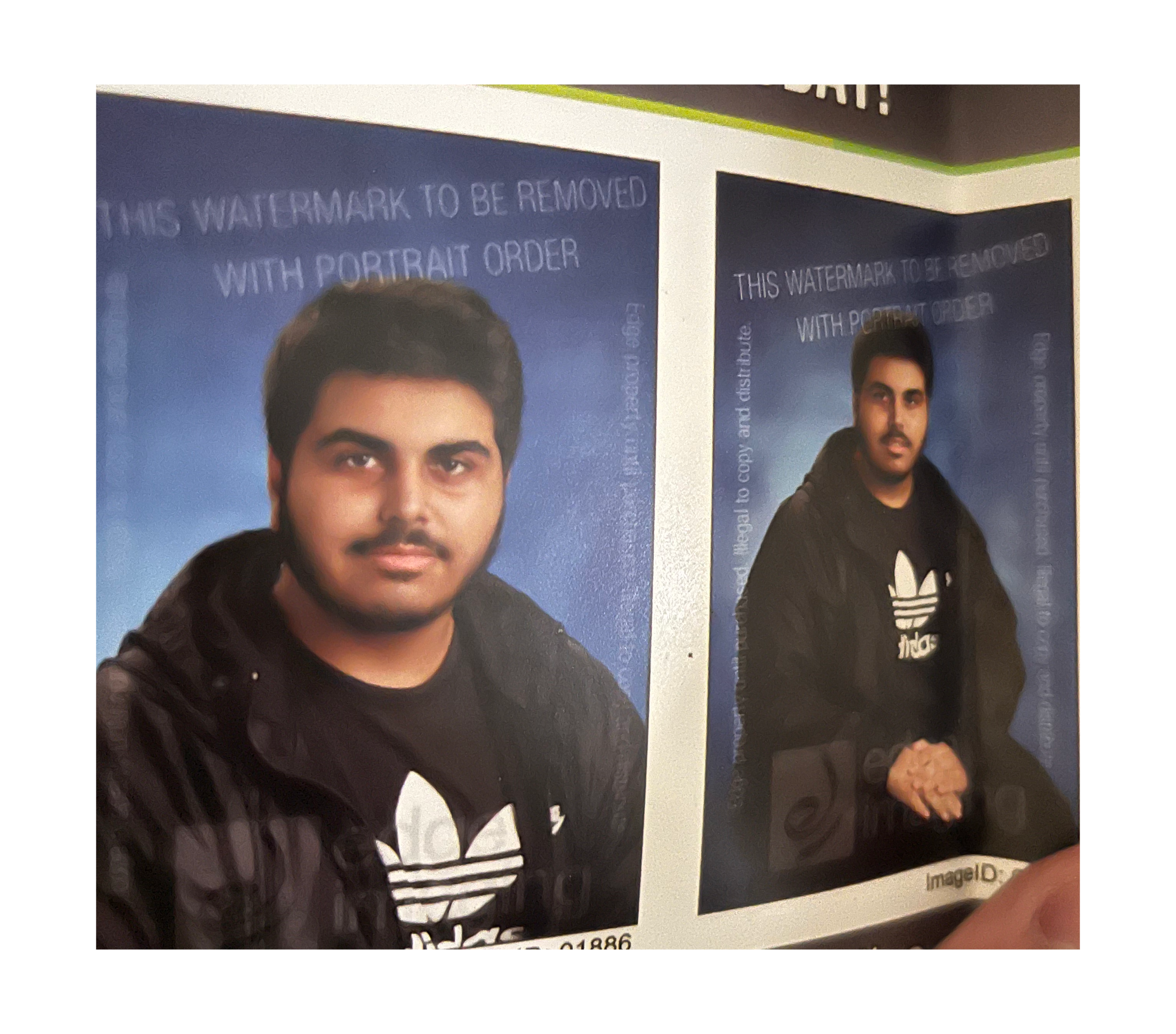 Momin Naeem before transformation